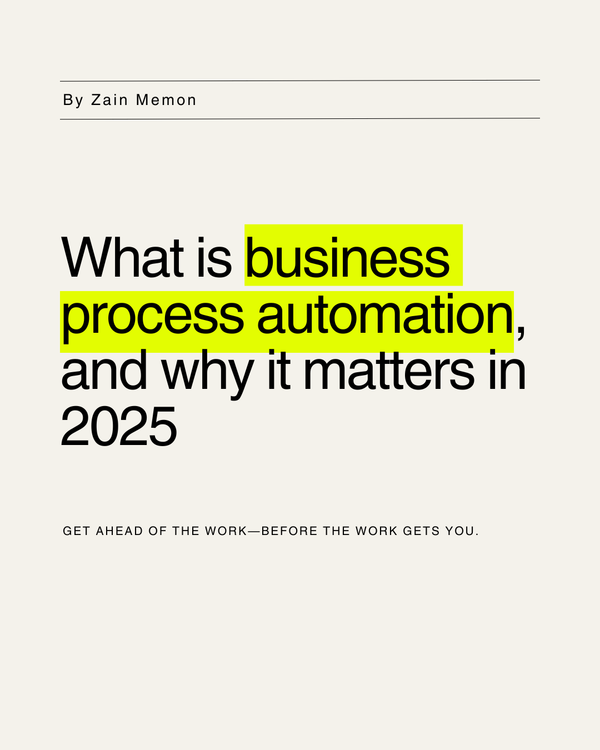 What is business process automation, and why it matters in 2025