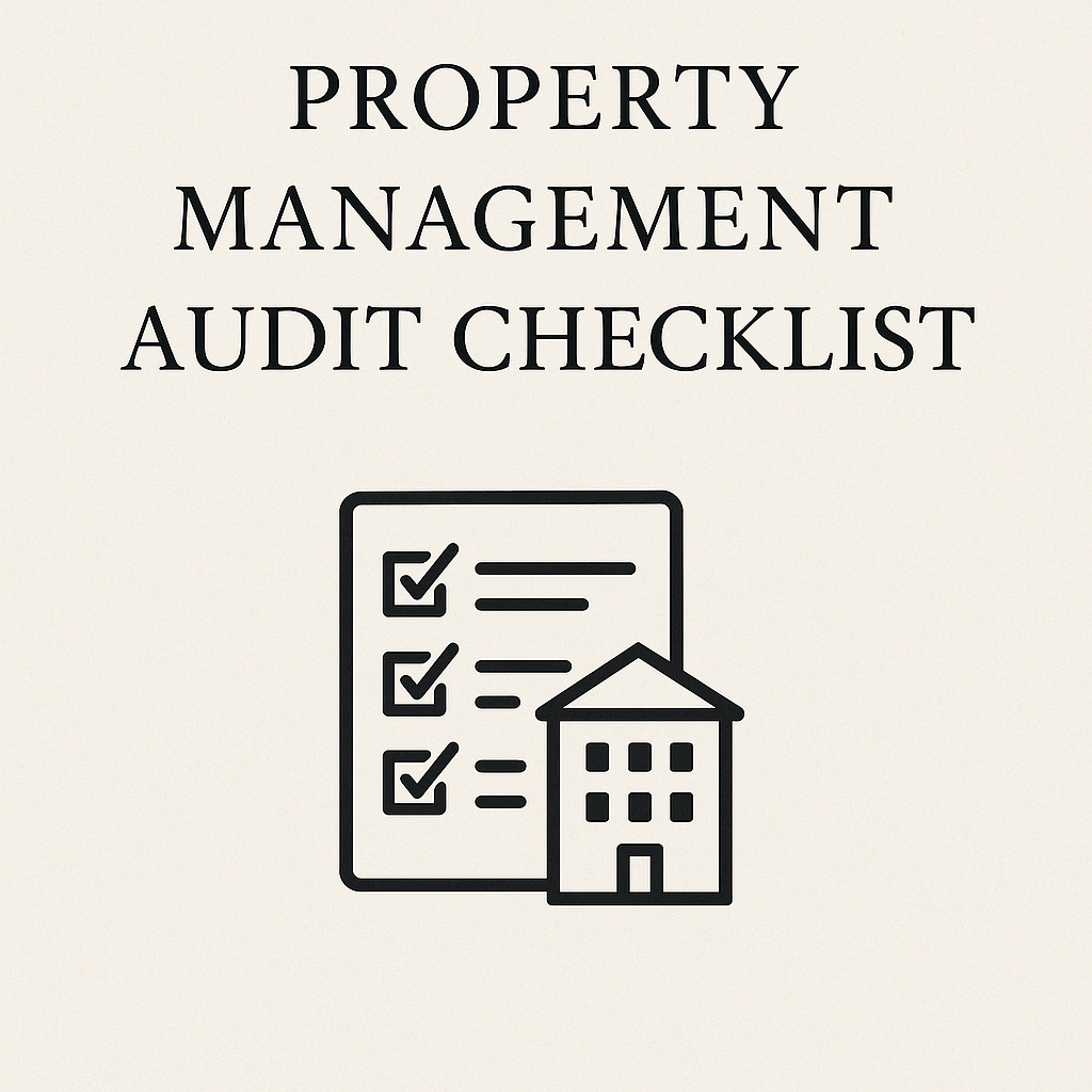 Property Management Audit Checklist for Efficiency