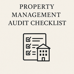 Property Management Audit Checklist for Efficiency