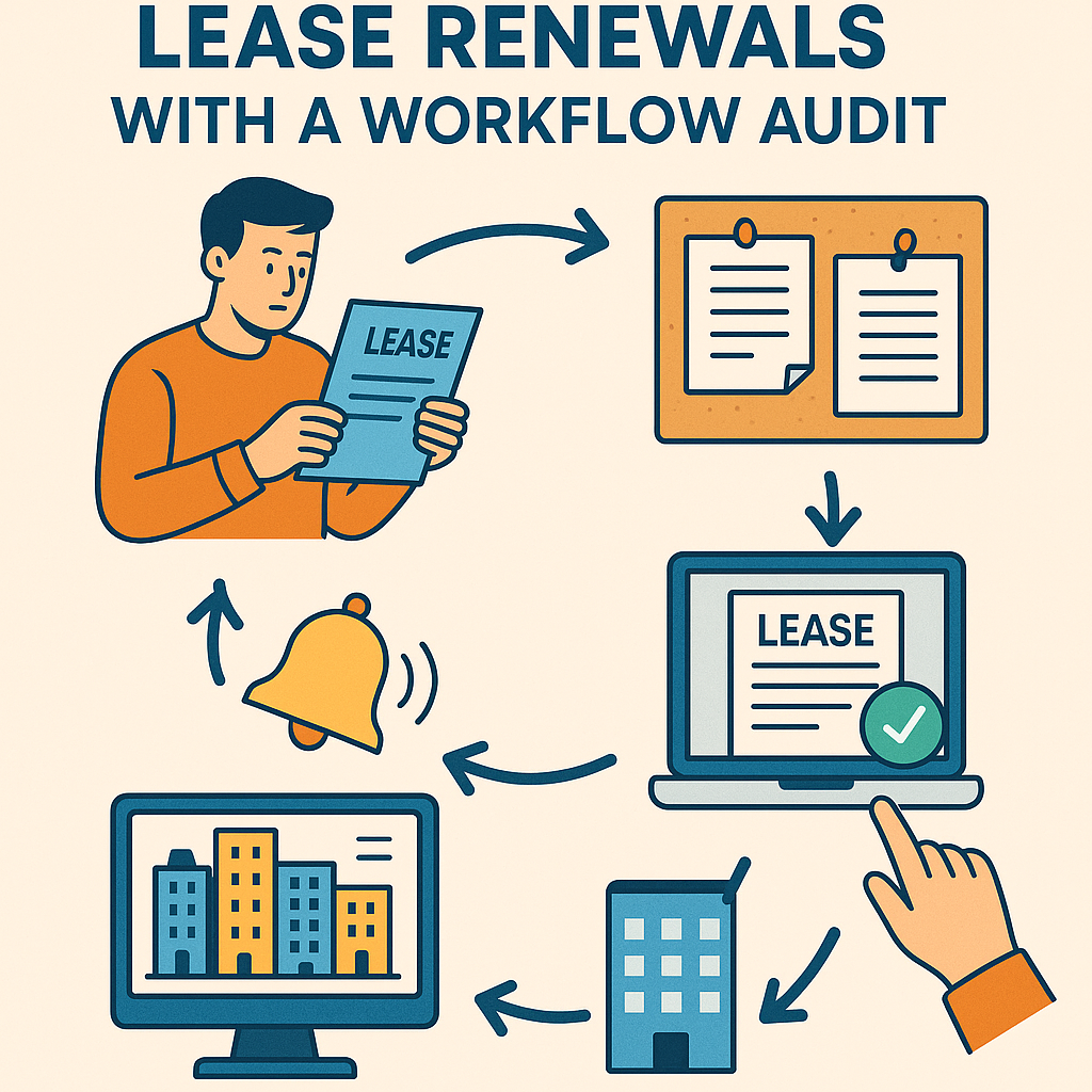 Workflow Audit to Simplify Lease Renewals