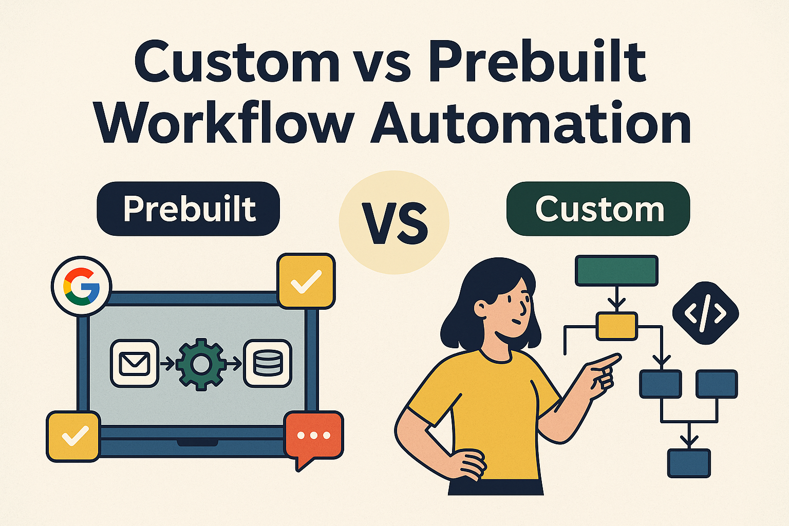 Custom Workflow Automation vs Prebuilt Tools – What Actually Works?
