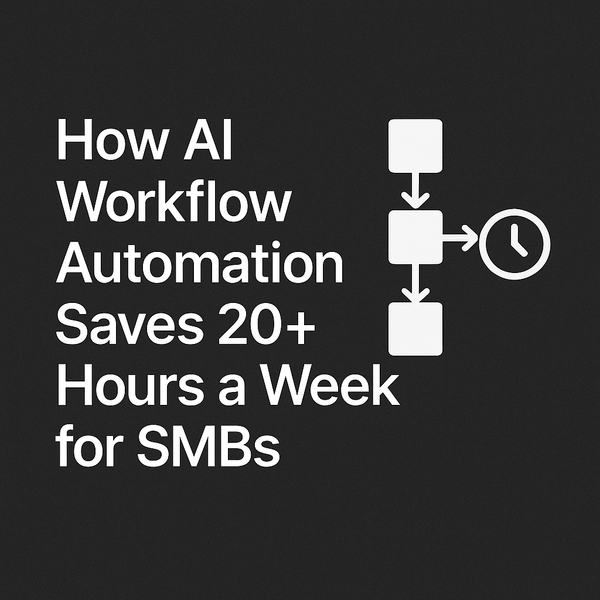 How AI Workflow Automation Saves 20+ Hours a Week for SMBs